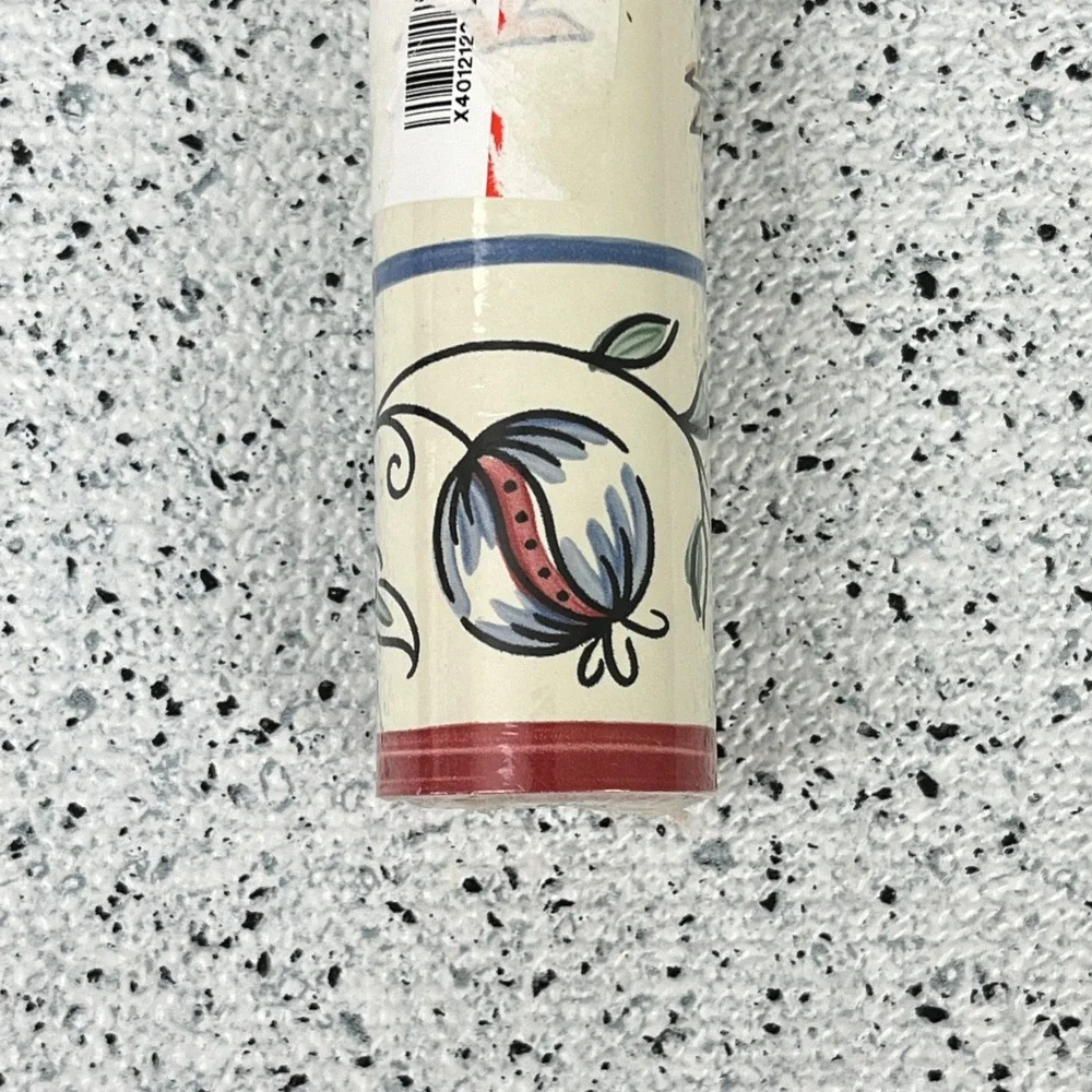 Vtg Sunworthy Rooster Wallpaper Border Chicken Country Kitchen Farmhouse 5 yards